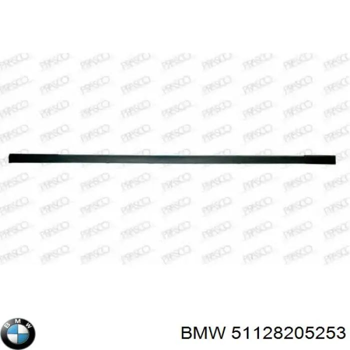 Comprar 51128205253 BMW Embellecedor central del parachoques trasero