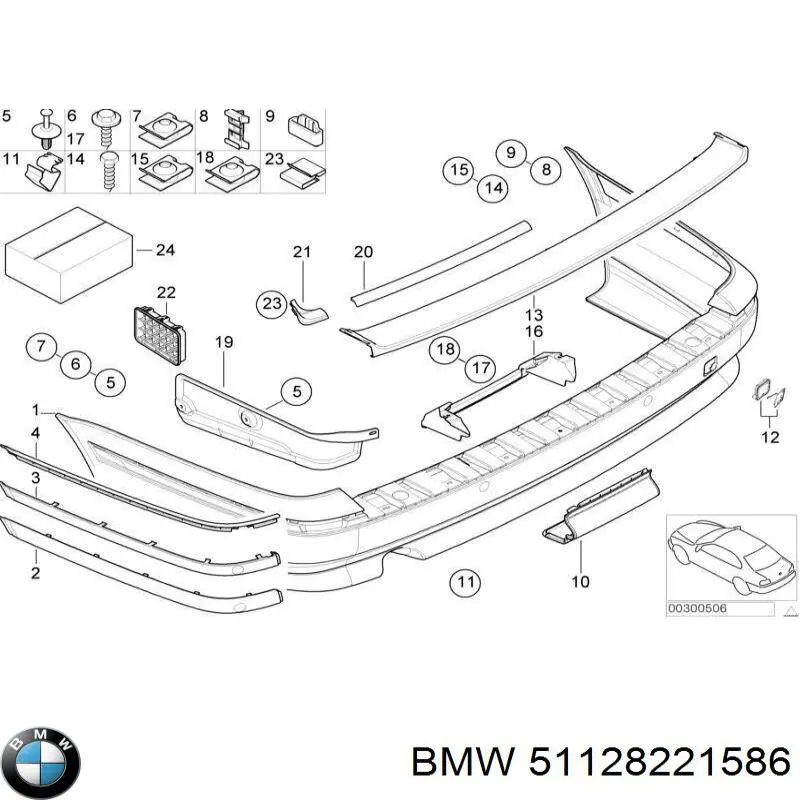  BMW 51128221586 precio, desde 43,21 EUR