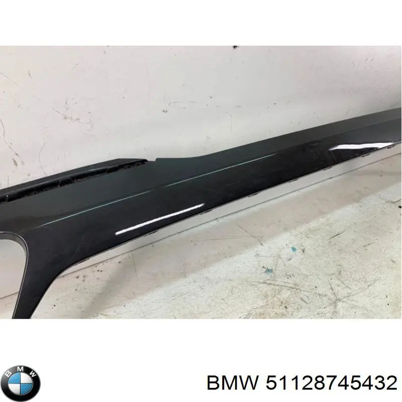 Moldura del parachoques trasero BMW 51128745432 precio, desde 671,23 EUR