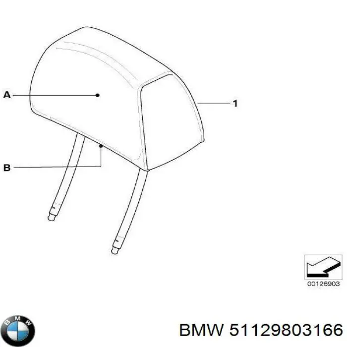 Comprar 51129803166 BMW Soporte de matrícula trasera