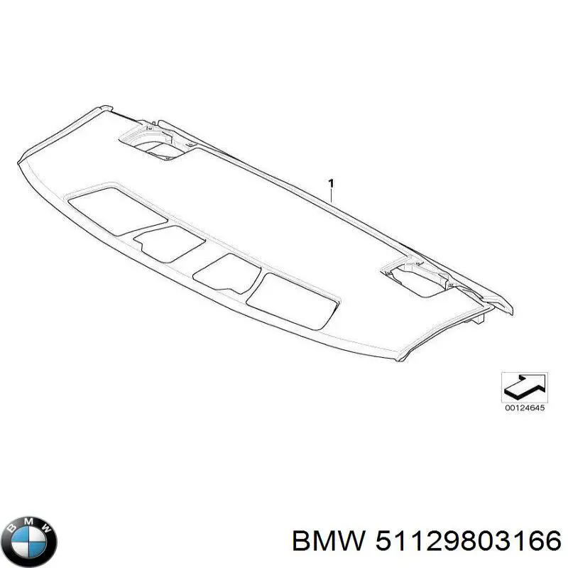 Soporte de matrícula trasera BMW 51129803166 precio, desde 10,95 EUR