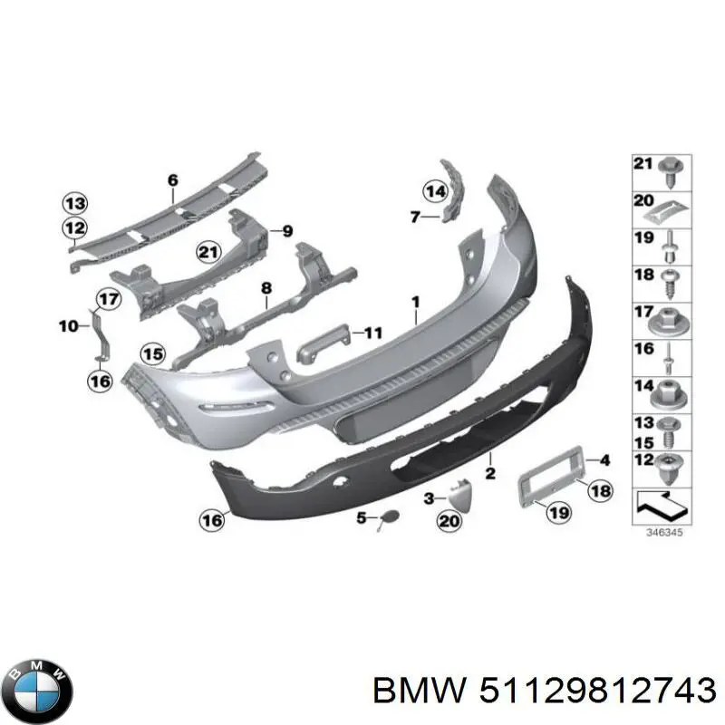 51129812743 BMW 