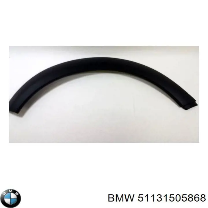 51131505868 BMW Extensión de la aleta trasera derecha
