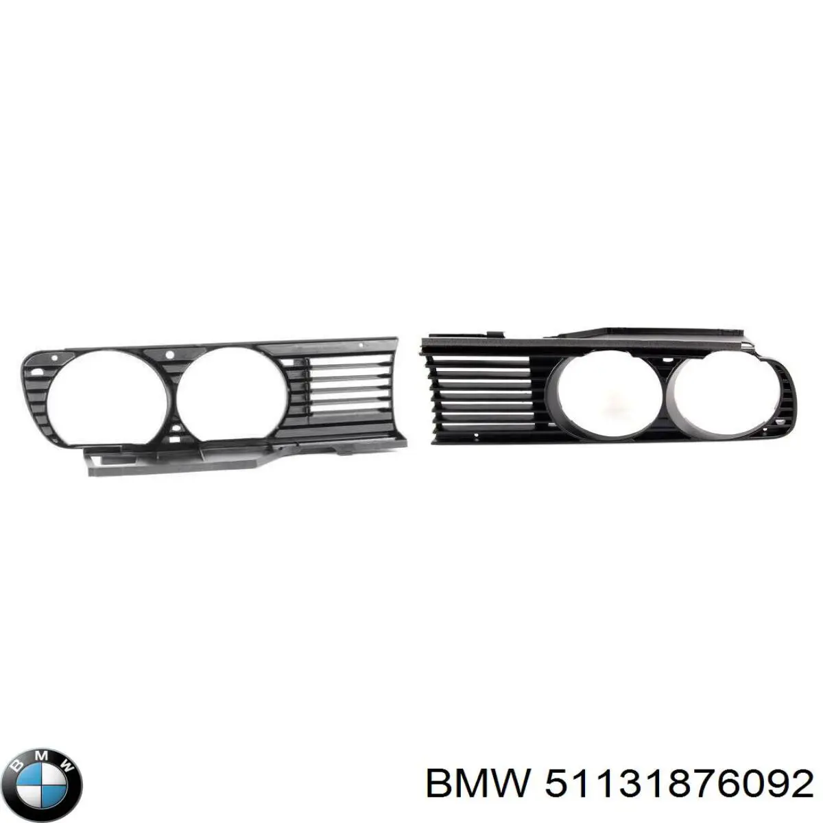 Comprar 51131876092 BMW Rejilla derecha del radiador