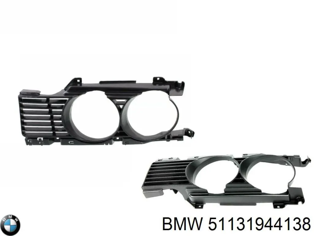 51131944138 BMW panal de radiador derecha