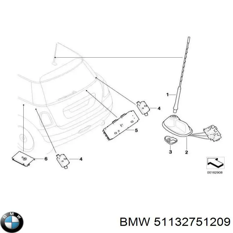 Rejilla izquierda de limpiaparabrisas BMW 51132751209 precio, desde 52,91 EUR