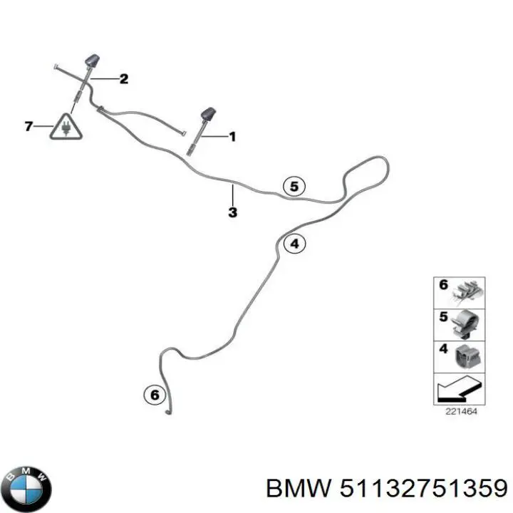 Comprar 51132751359 BMW Moldura de capó