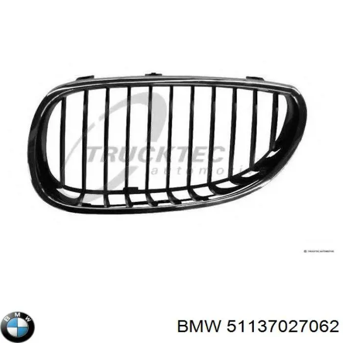 Rejilla derecha del radiador BMW 51137027062 precio, desde 40,27 EUR