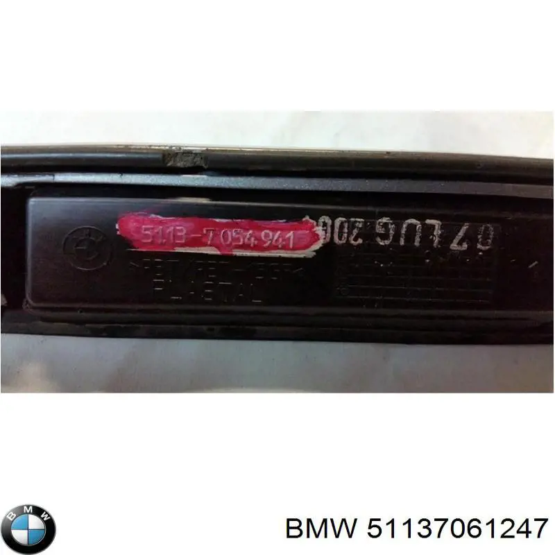 51138243767 BMW tirador de puerta de maletero exterior