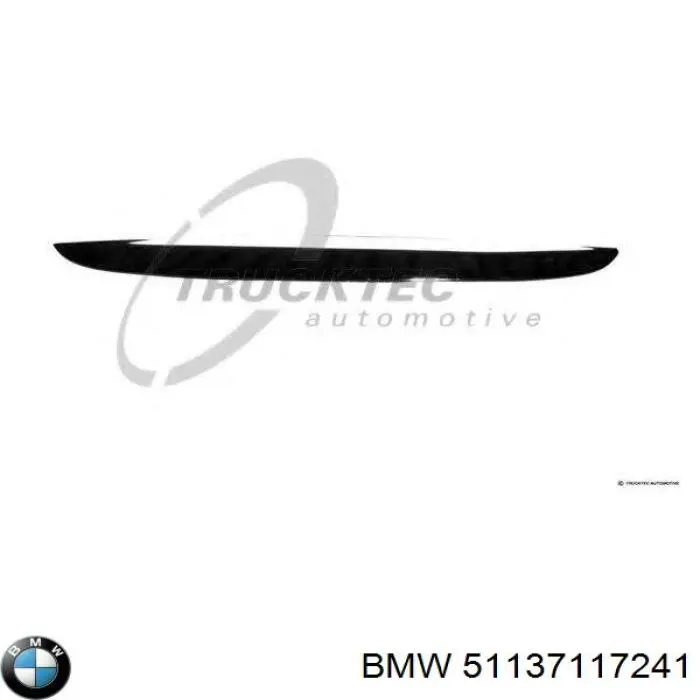 Moldura de capó para BMW 3 (E90)