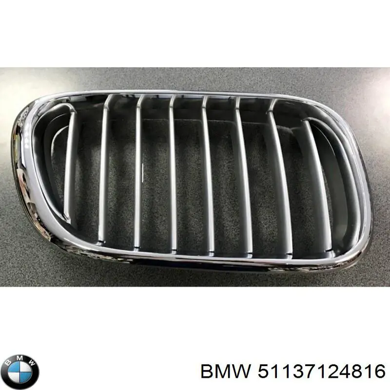51137124816 BMW panal de radiador derecha
