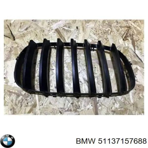 Panal de radiador derecha para BMW X6 (E71)
