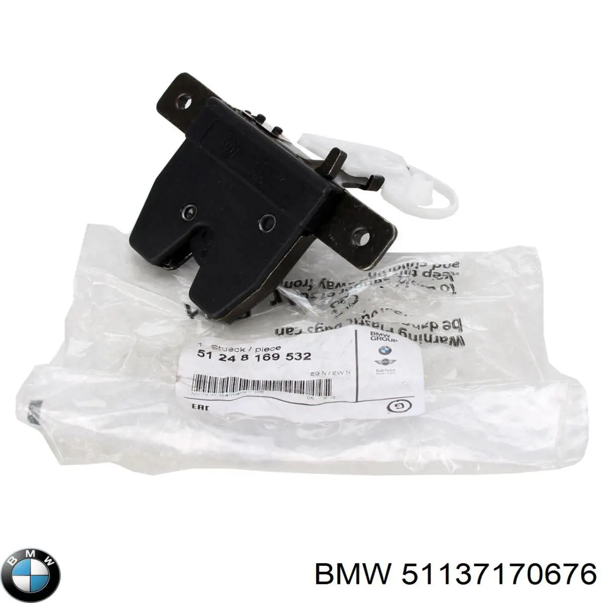 Tirador de maletero exterior BMW 51137170676