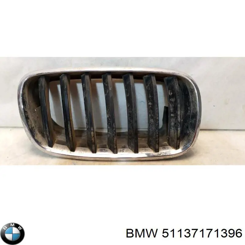 Rejilla derecha del radiador BMW 51137171396 precio, desde 42,67 EUR