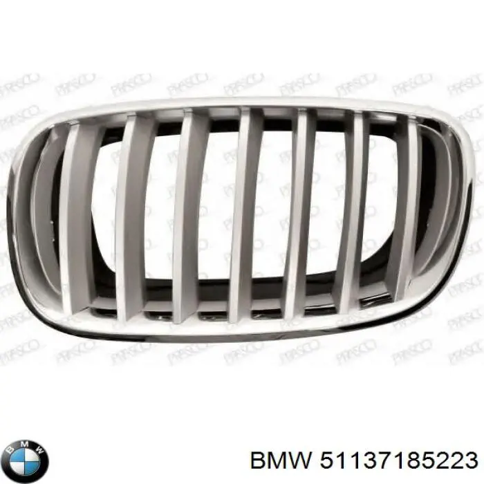 Parrilla izquierda del radiador BMW 51137185223 precio, desde 43,09 EUR