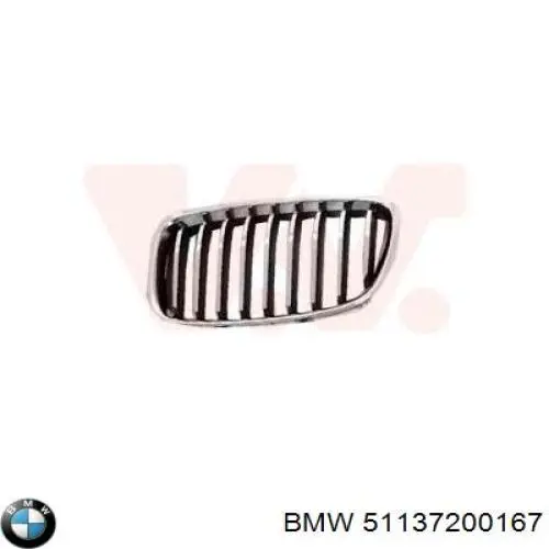 51137200167 BMW panal de radiador