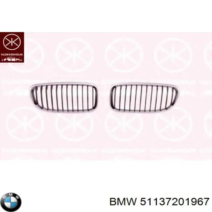 51137201967 BMW panal de radiador izquierda