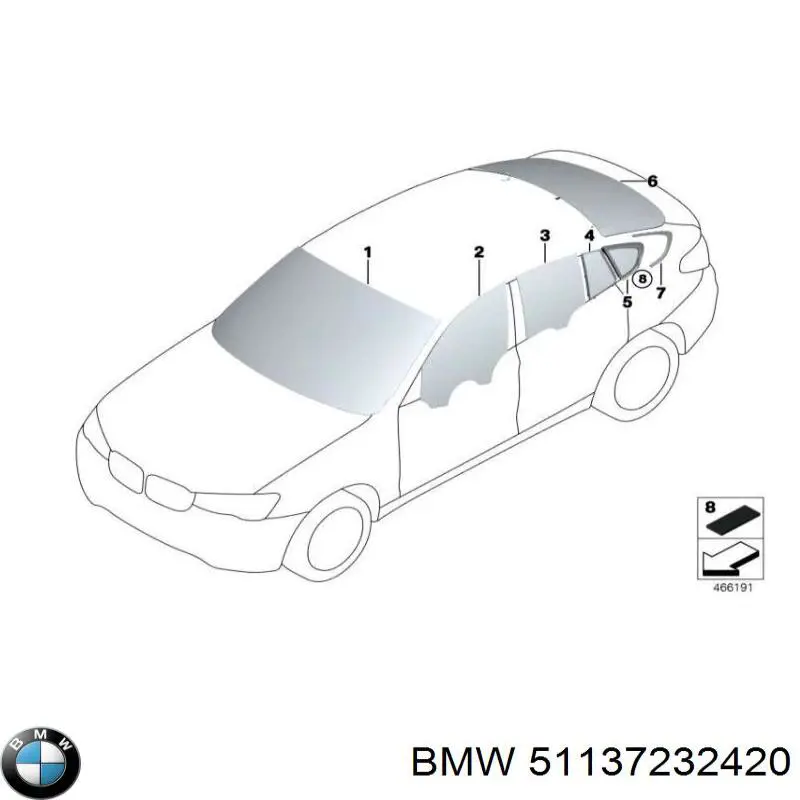 Comprar 51137232420 BMW Abrazadera de tubo de escape trasera