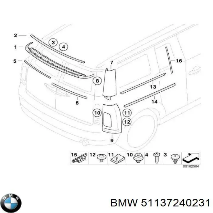 Comprar 51130053543 BMW 