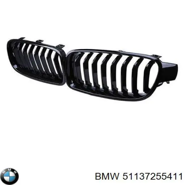 7255411 BMW panal de radiador izquierda