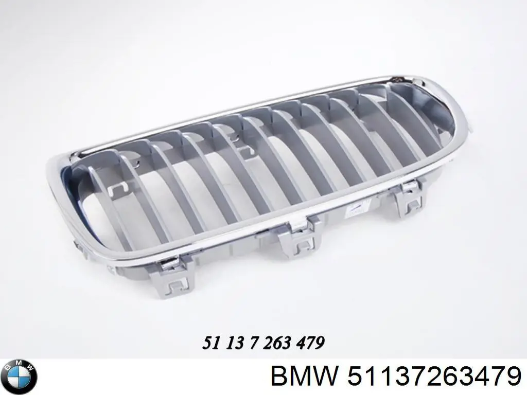 Parrilla izquierda del radiador BMW 51137263479 precio, desde 33,24 EUR