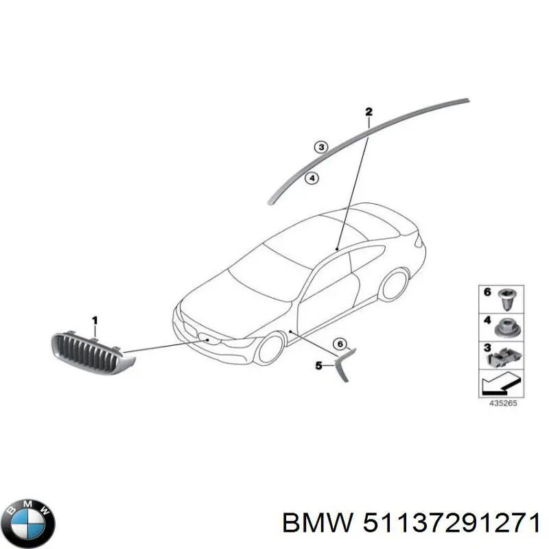  BMW 51137291271 precio, desde 1,51 EUR