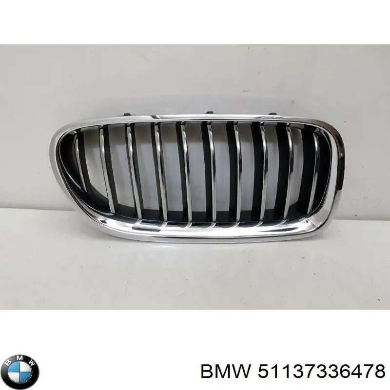 Rejilla derecha del radiador BMW 51137336478 precio, desde 50,80 EUR