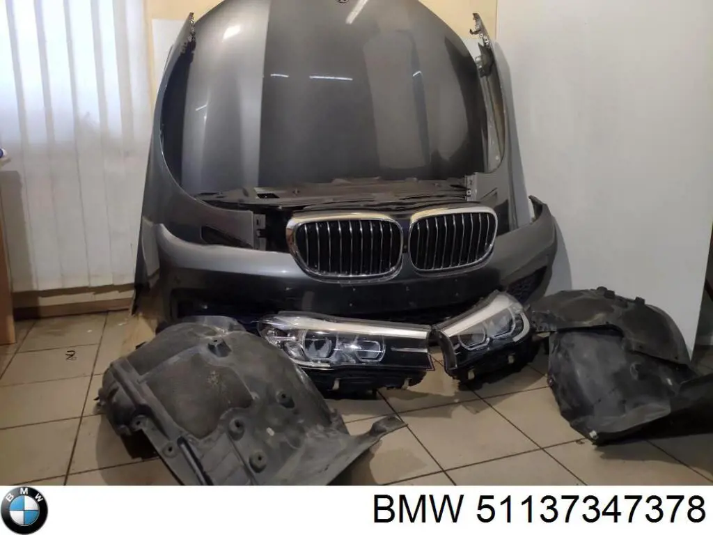51137347378 BMW Moldura de guardabarros delantero derecho