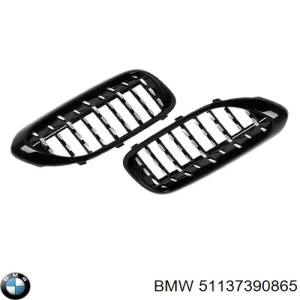 Parrilla izquierda del radiador BMW 51137390865 precio, desde 32,00 EUR
