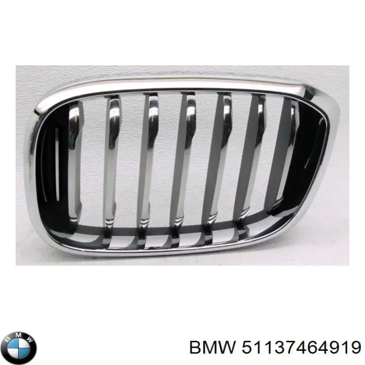51137464919 BMW Parrilla izquierda del radiador
