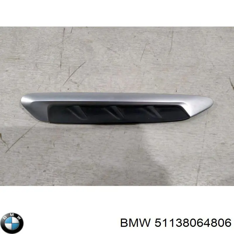 Moldura del guardabarros delantero derecho BMW 51138064806 precio, desde 55,74 EUR