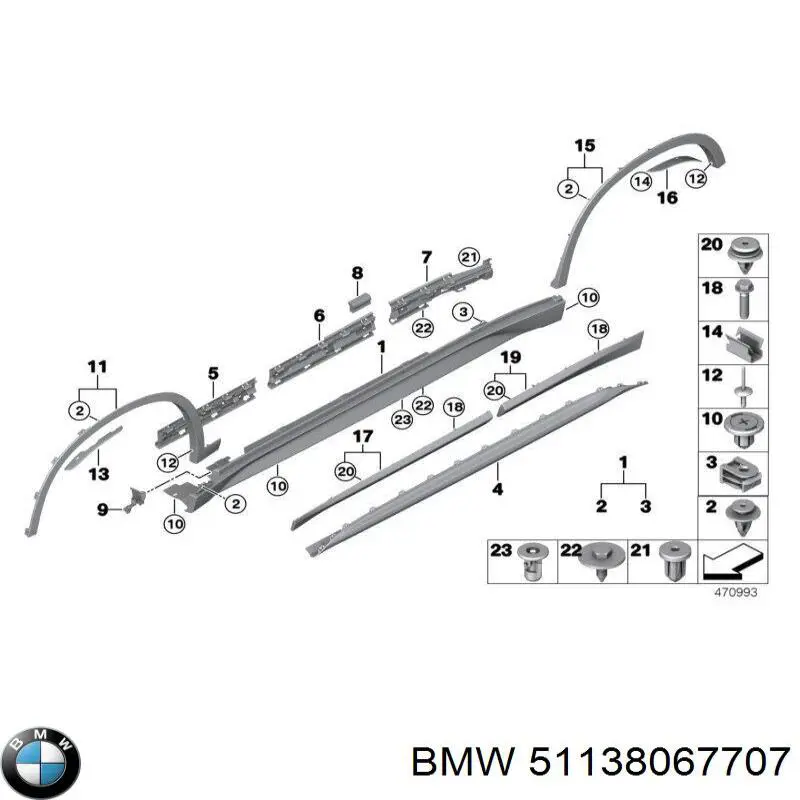 BMW 51138067707 precio, desde 263,72 EUR