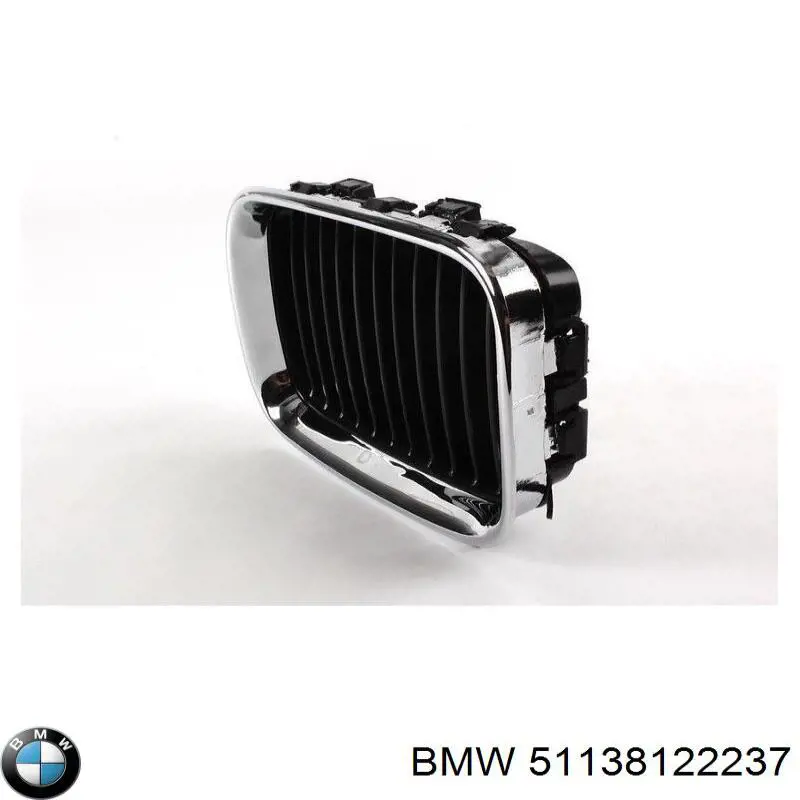 Panal de radiador izquierda para BMW 3 (E36)