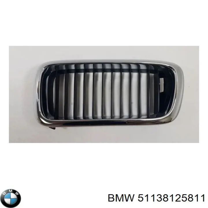 51138125811 BMW panal de radiador izquierda