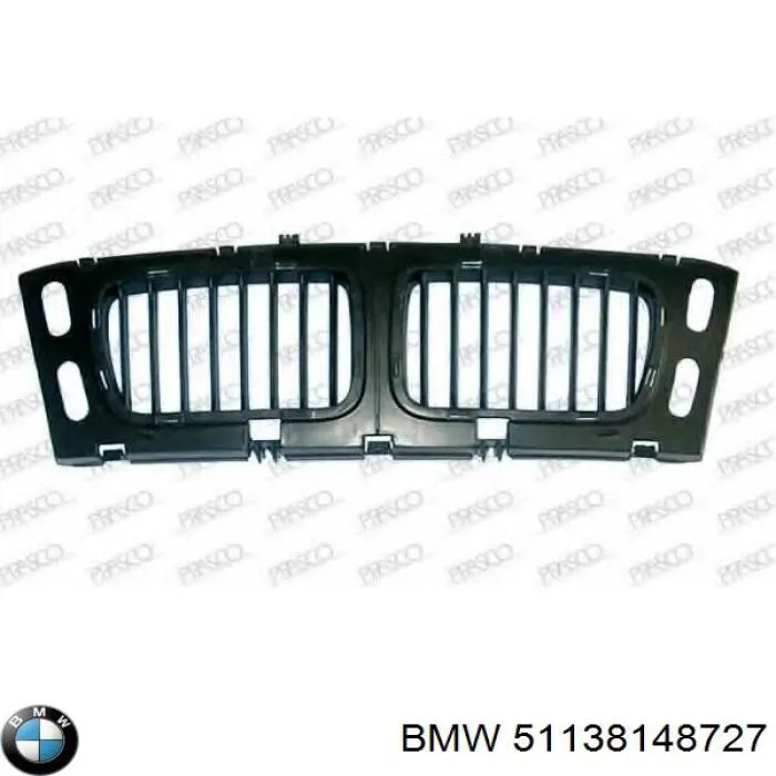 Rejilla delantera BMW 51138148727 precio, desde 24,61 EUR
