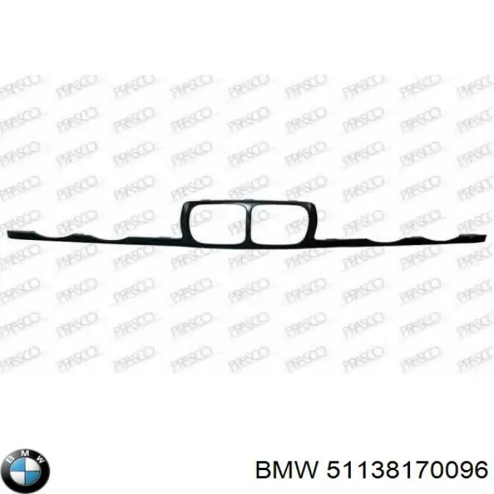 Parrilla BMW 5 E34