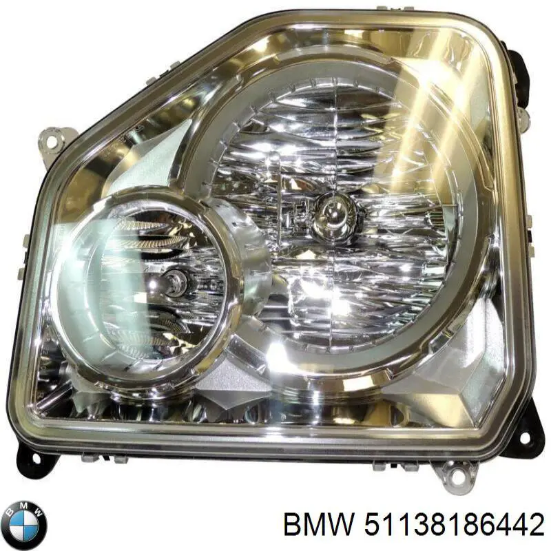 51138186442 BMW panal de radiador derecha