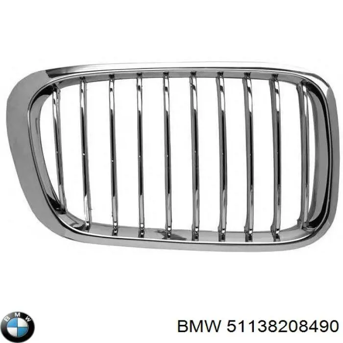 Panal de radiador derecha para BMW 3 (E46)