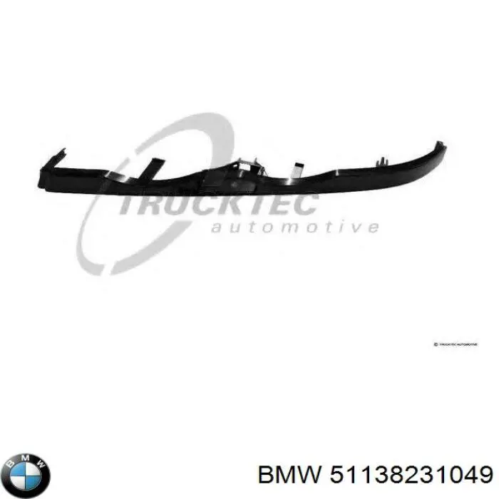 Listón del faro izquierdo BMW 51138231049