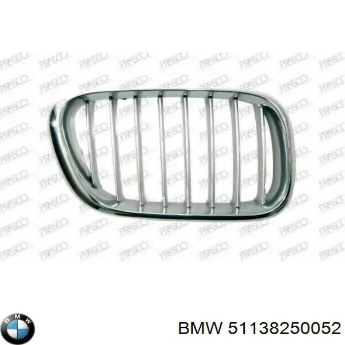 Panal de radiador derecha BMW X5 (E53)