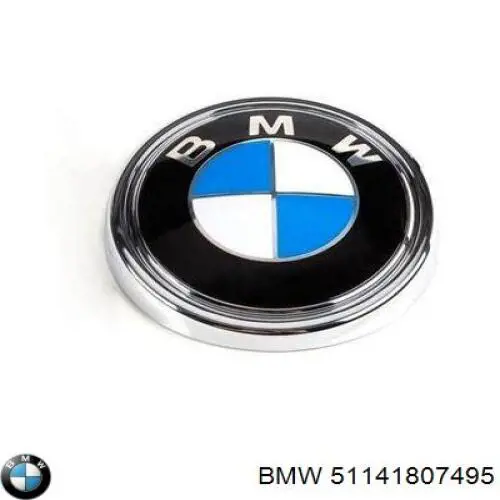 Clip de fijación de la rejilla del radiador al panel BMW 51141807495