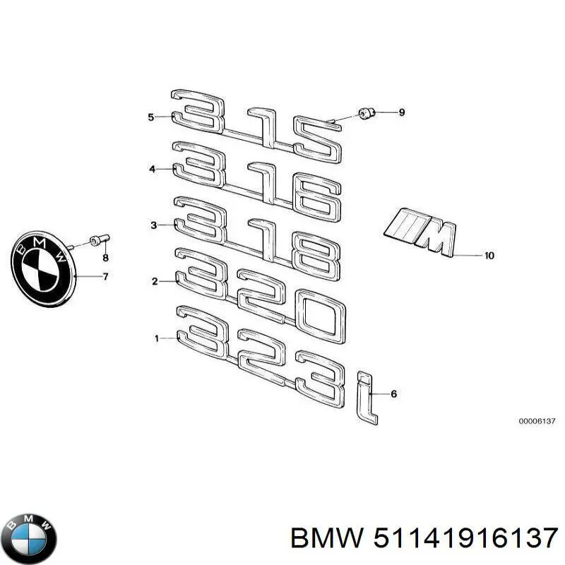 51141916137 BMW