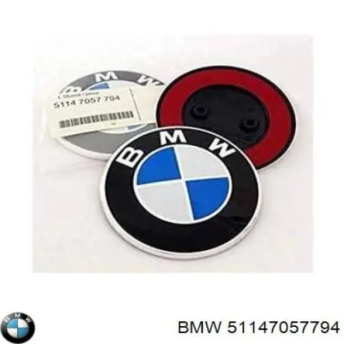 Logo delantero BMW 51147057794