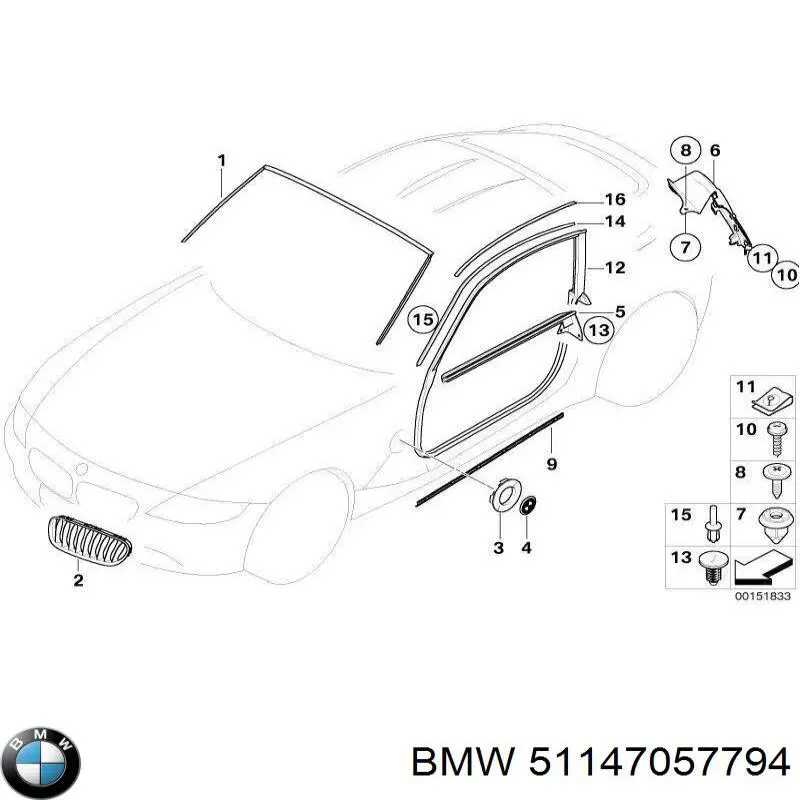 Logo BMW 51147057794 precio, desde 72,22 EUR