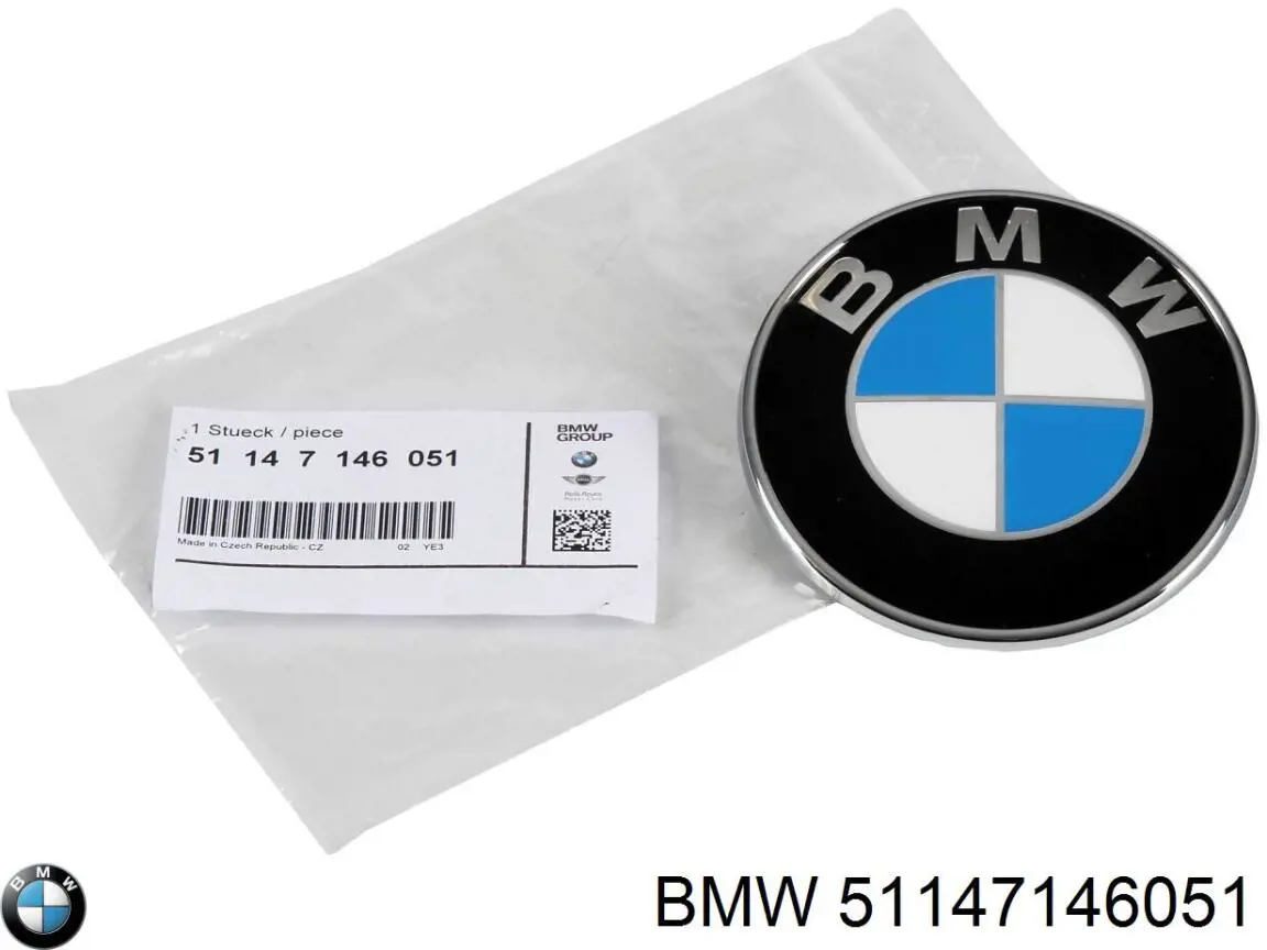 51147146051 BMW emblema de capó