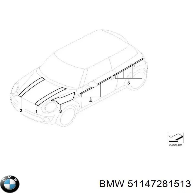  BMW 51147281513 precio, desde 85,26 EUR