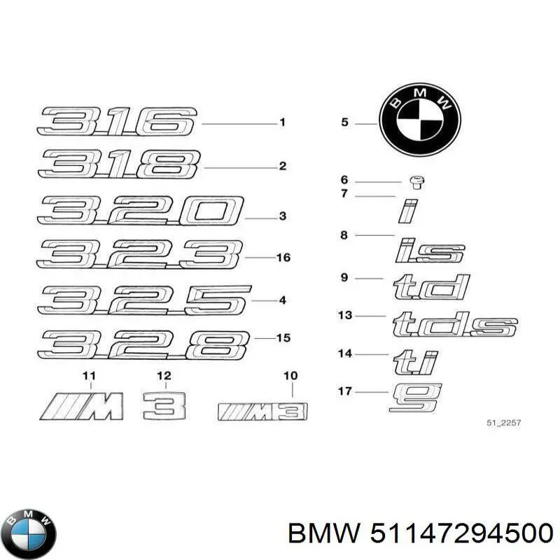  51147294500 BMW