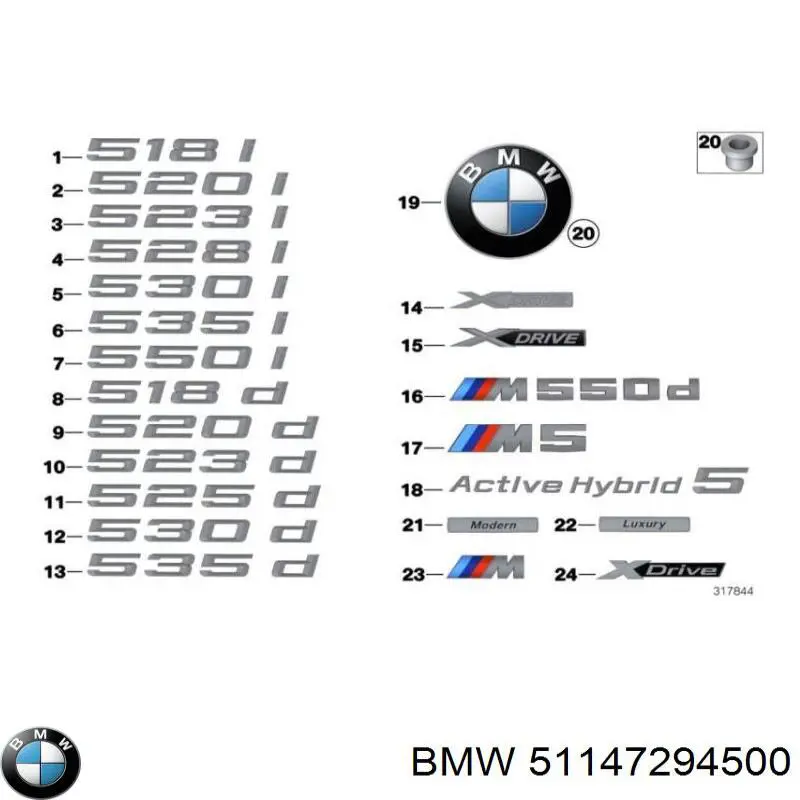  BMW 51147294500 precio, desde 62,81 EUR