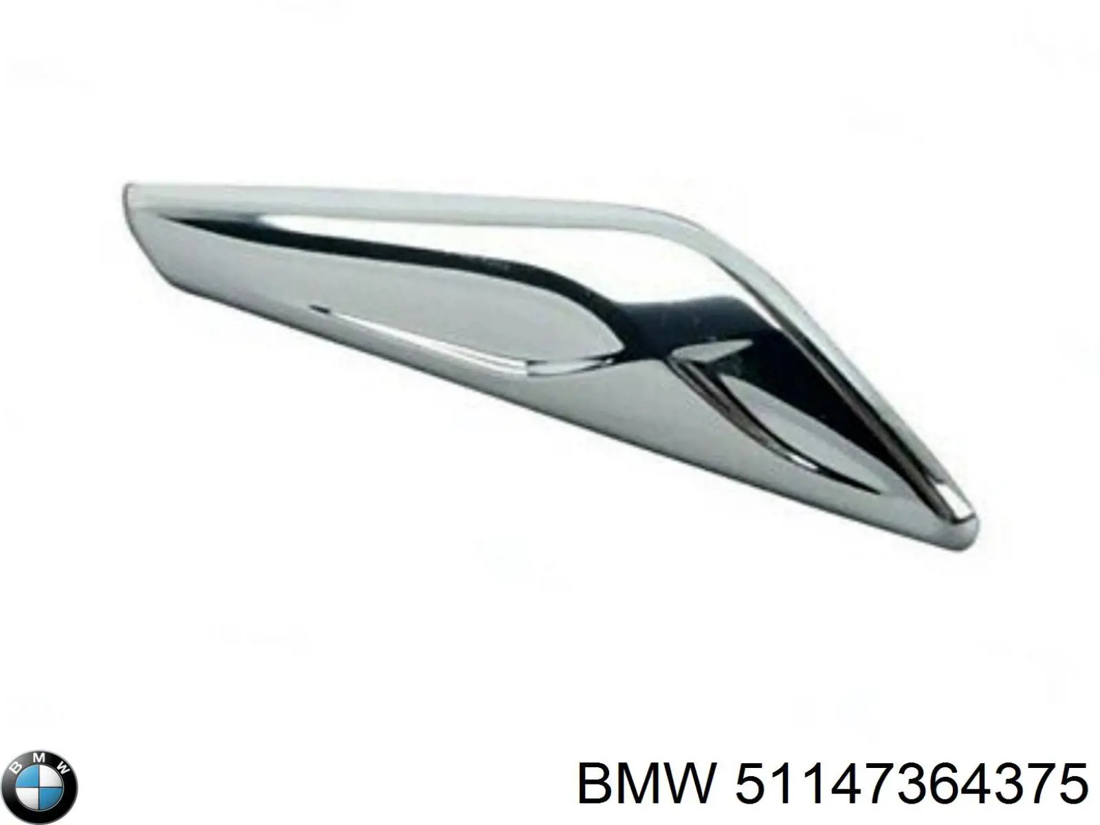 51147364375 BMW emblema de tapa de maletero