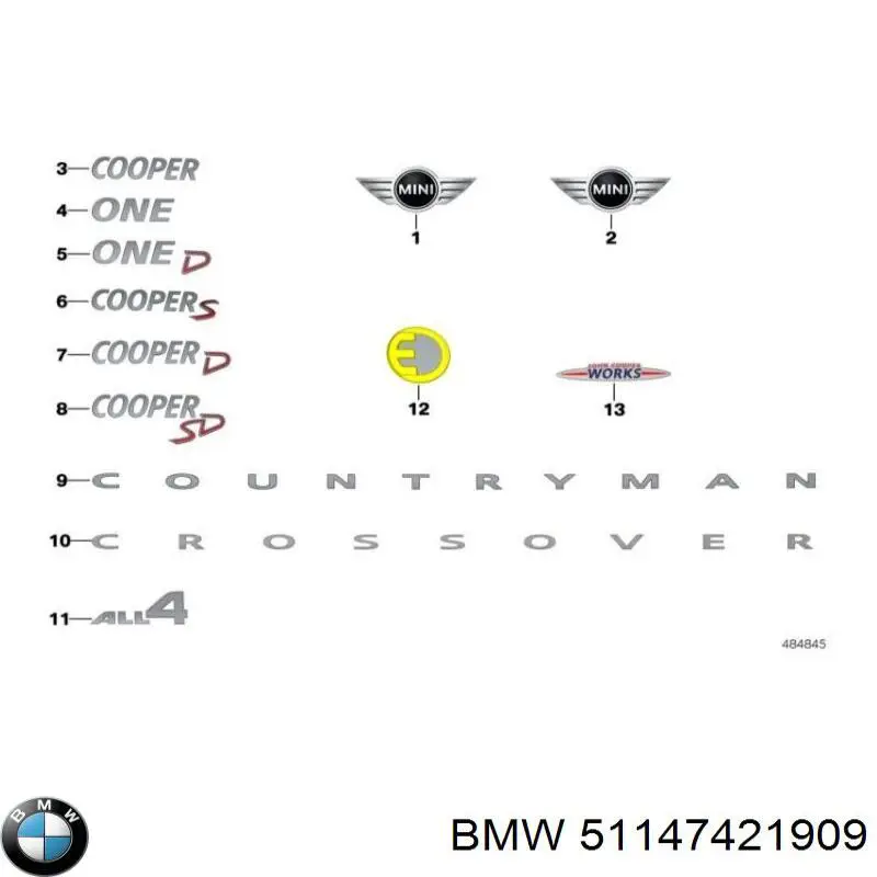  BMW 51147421909 precio, desde 80,66 EUR